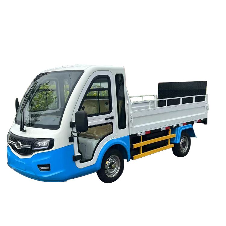 電動(dòng)四輪八桶車駁運(yùn)車